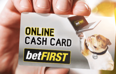 CashCard Betfirst Online Belgische Live Casinos
